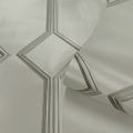 Alessia Panel Vinyl Bathroom Wallpaper Grey Belgravia